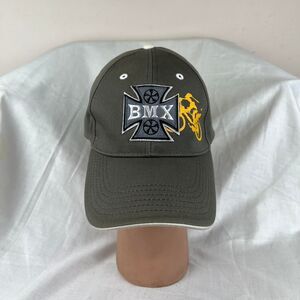 BMX Cross cap Trucker Biker bicycle hat Hook & Loop Adjustable VGPC baseball